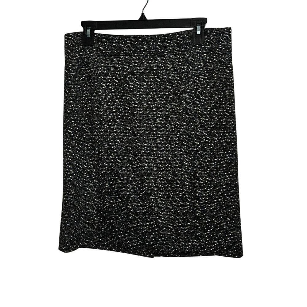 Michael Kors Speckled Stretch Pencil High Waist A-Line Career Skirt. Size Medium - Picture 3 of 8